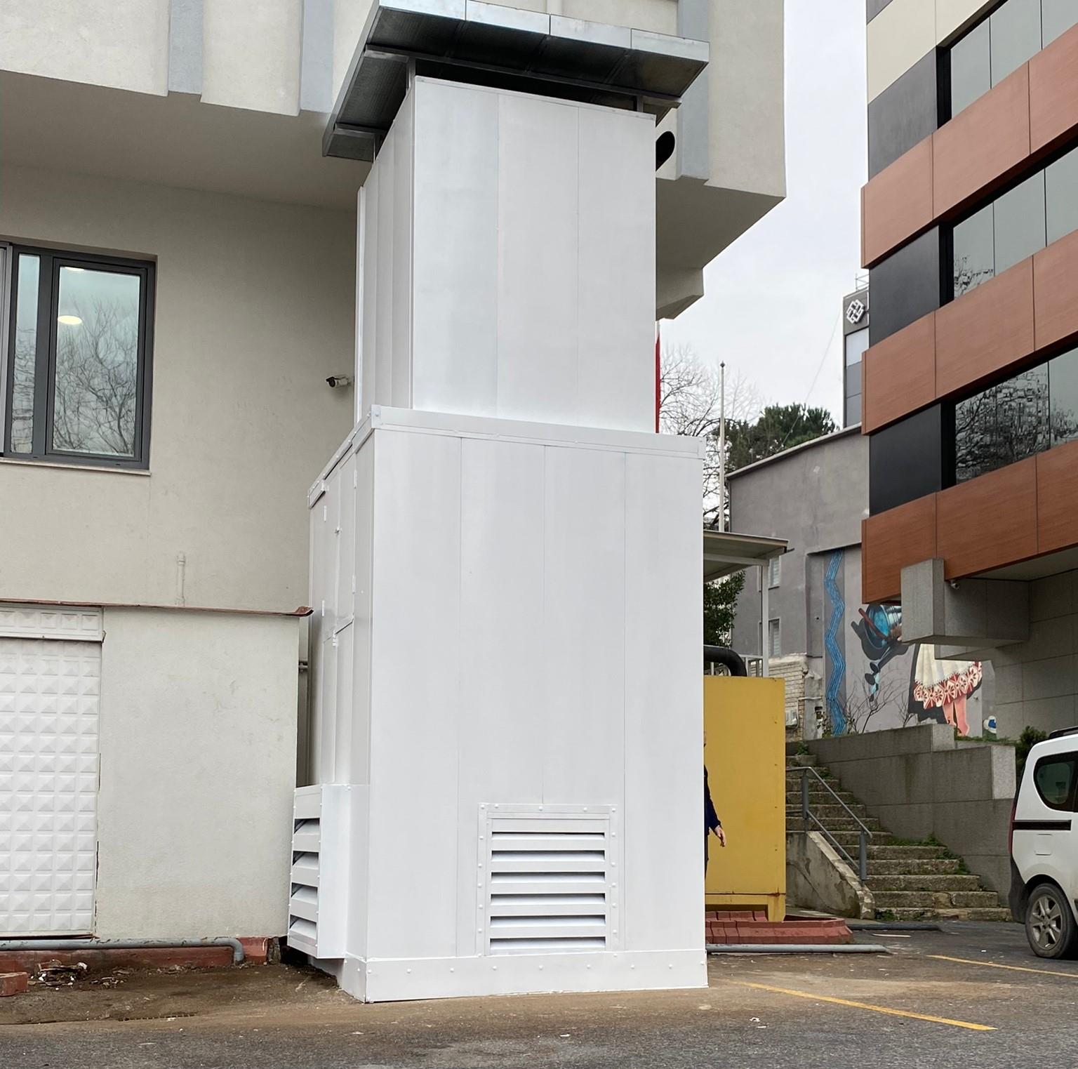 Kühlturm-Akustikkabine der Gesellschaft 